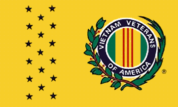 [Vietnam Veterans of America flag]
